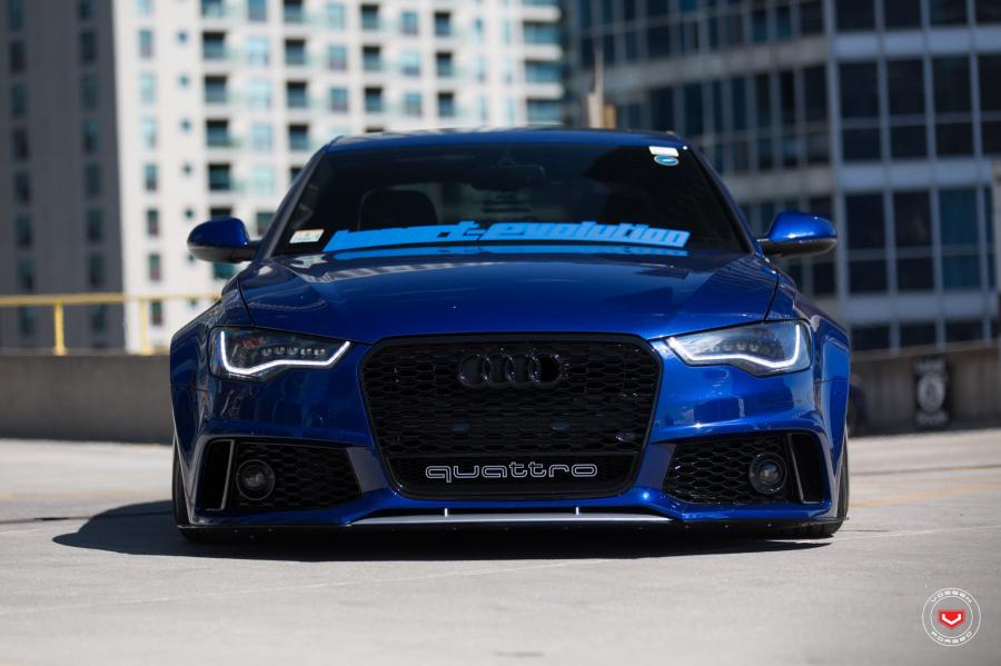  Audi A6 Sedan on Vossen Wheels (VPS-318) (4G, C7) 2016 года  (фото 26 из 59)